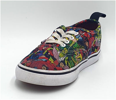 Vans Marvel Low Canvas Toddlers Trainers 721356 Multi/White UK8.5/US9/EU25.5