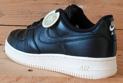Nike Air Force 1 Low Leather Trainers UK4.5/US7/EU38 DV3907-900 Black/White