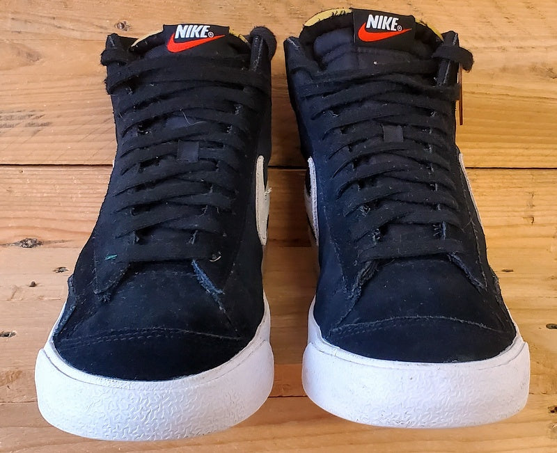 Nike Blazer 77 Mid Suede Trainers UK7.5/US8.5/EU42 CI1172-002 Black/White