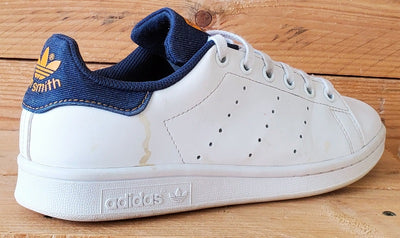 Adidas Stan Smith Low Leather Trainers UK4.5/US5/EU37 GZ7359 White/Navy