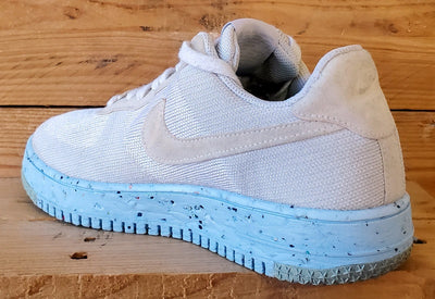 Nike Air Force 1 Crater Low Flyknit Trainers UK7/US9.5/EU41 DC7273-100 White