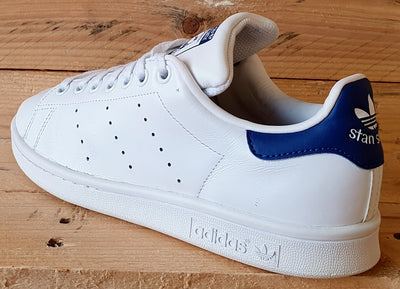 Adidas Stan Smith Low Leather Trainers UK4/US4.5/EU36.5 S74778 White/Blue