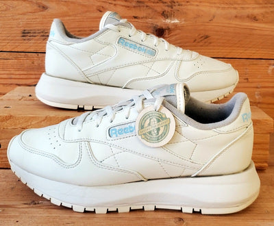 Reebok Classic Low Vegan Leather Trainers UK4.5/US7/EU37.5 100033448 Chalk
