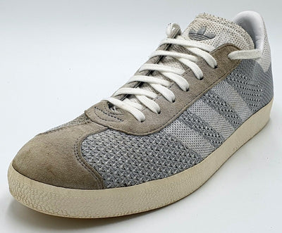 Adidas Orignal Gazelle Primeknit Trainers BB2751 Onix/Chalk White UK9/US9.5/EU43