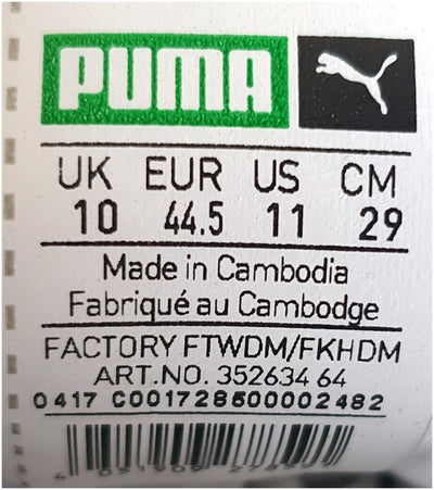 Puma Suede Classic+ Low Trainers UK10/US11/EU44.5 352634 64 Olympian Blue/White