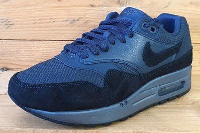 Nike Air Max 1 PRM Low Textile Trainers UK5.5/US8/EU39 454746-401 Squadron Blue