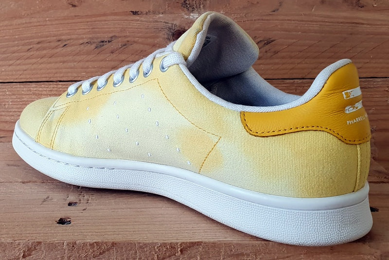 Adidas Stan Smith Low Canvas Trainers UK6/US6.5/EU39 AC7042 Yellow/White