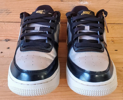 Nike Air Force 1 Metallic Trainers UK4.5/US5Y/EU37.5 849345-003 Cool Grey/Black