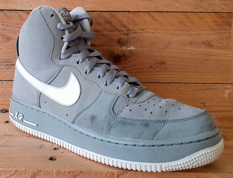 Nike Air Force 1 Mid Suede Trainers UK8/US9/EU42.5 315121-002 Grey/White