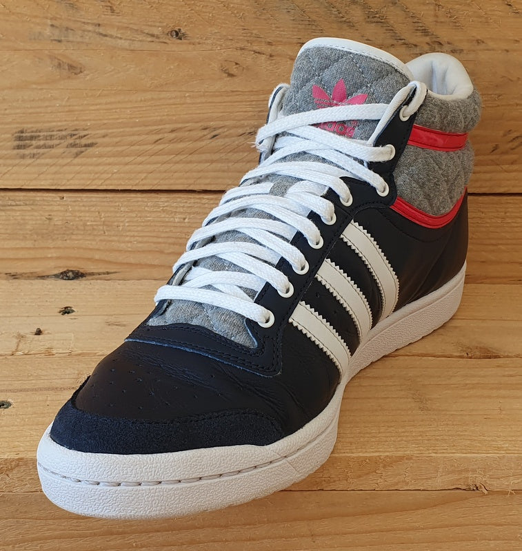 Adidas Top Ten Sleek Series Mid Trainers UK9/US10.5/EU43 G63099 Navy/White