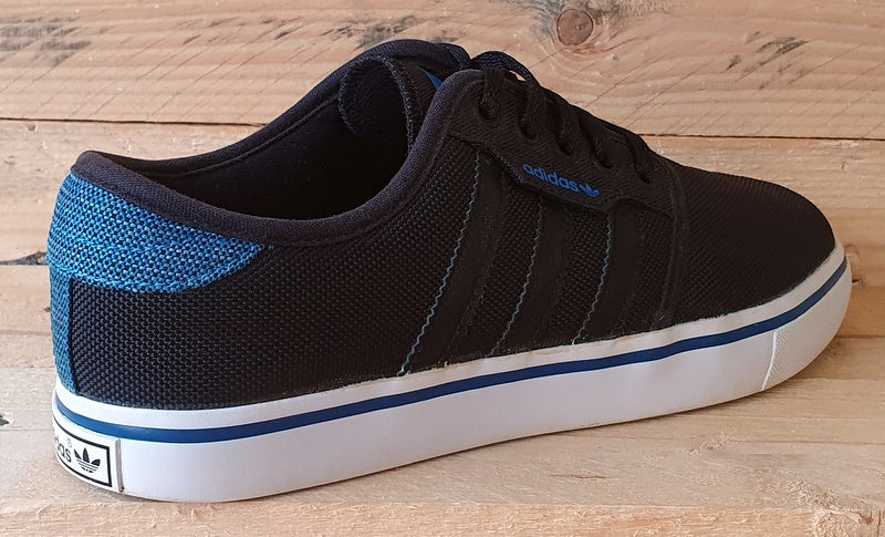 Adidas Seeley Skateboarding Low Trainers UK6/US6.5/EU39 C75711 Black/Blue
