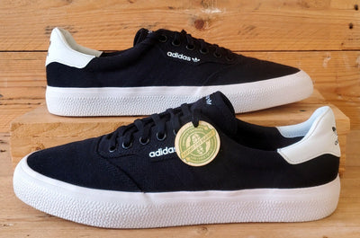 Adidas 3MC Low Canvas Trainers UK10.5/US11/EU45 B22706 Core Black/White