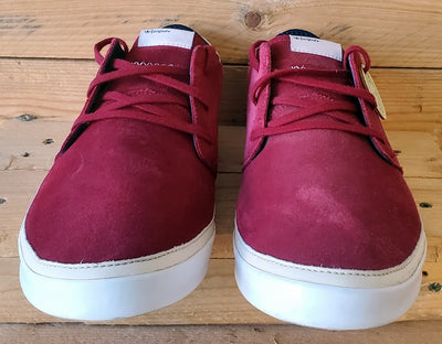 Adidas Originals Low Suede Trainers UK10/US10.5/EU44.5 G63969 Red/White