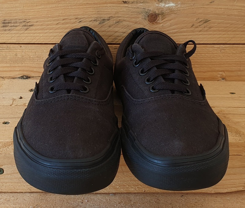 Vans Off The Wall Low Canvas Trainers UK9/US10/EU43 TC6D Triple Black