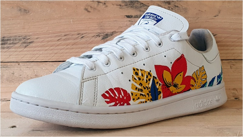 Adidas HER Studio London Stan Smith Floral Trainers UK5.5/US7/E38.5 FY5090 White