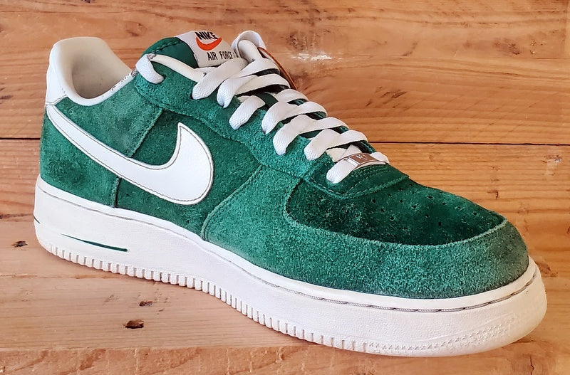 Nike Air Force 1 Blazer Pack Suede Trainers UK10/US11/EU45 488298-308 Pine Green