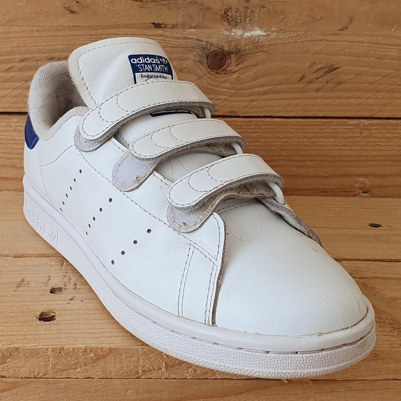 Adidas Stan Smith Low Leather Trainers UK4/US4.5/EU36.5 S80042 Cloud White