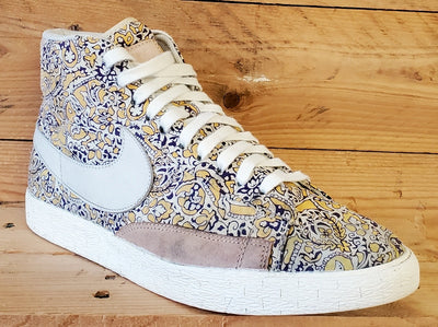 Nike Blazer Liberty Mid Textile Trainers UK9/US11.5/EU44 529037-700 Yellow/White