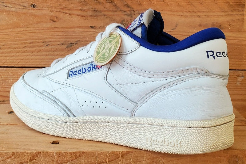 Reebok Club C 2 Mid Leather Trainers UK10/US11/EU44.5 H69121 White/Blue