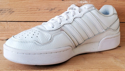 Adidas Courtic Low Leather Trainers UK8/US8.5/EU42 GY3589 Triple White