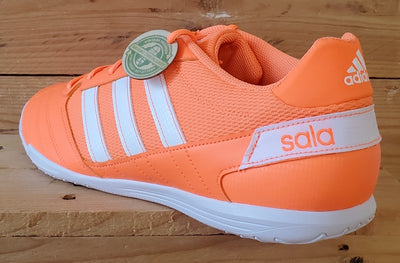 Adidas Super Sala Low Leather/Textile Trainers UK13/US13.5/EU48.5 G55909 Orange