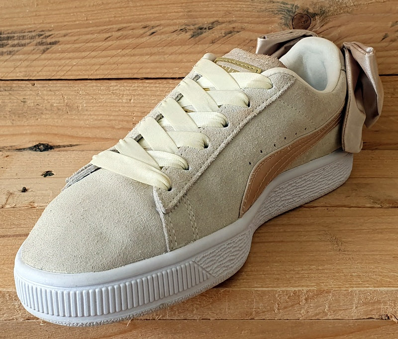 Puma suede bow bianche hotsell