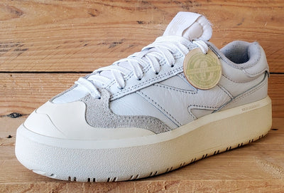 New Balance CT302 Low Leather Trainers UK4.5/US5/EU37.5 CT302OB White Moonbeam