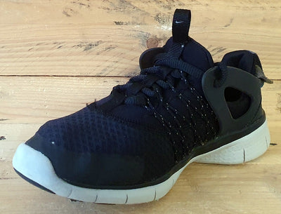 Nike Free Viritous Low Textile Trainers UK4/US6.5/EU37.5 725060-001 Black/Grey