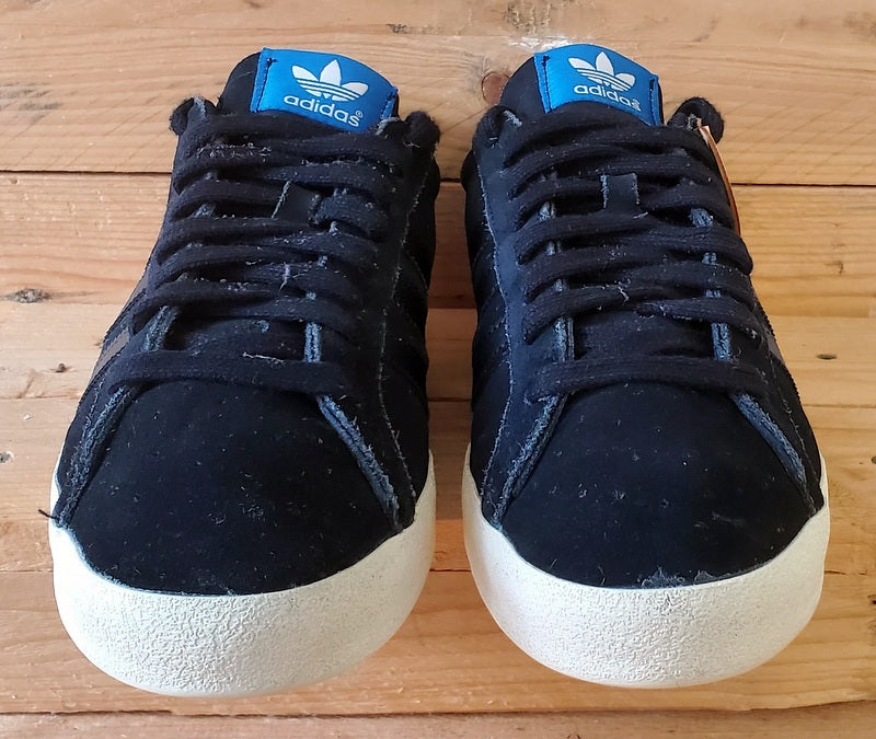 Adidas Basket Profi Low Suede Trainers UK9/US9.5/EU43 G95487 Black/White