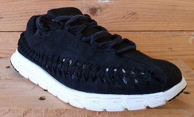 Nike Mayfly Low Woven Suede Trainers UK7/US8/EU41 833132-001 Black/White