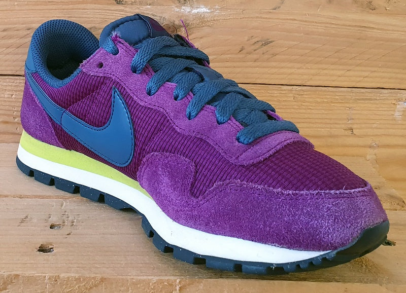 Nike Air Pegasus 83 Textile/Suede Trainers UK5/US7.5/EU38.5 407477-501 Purple