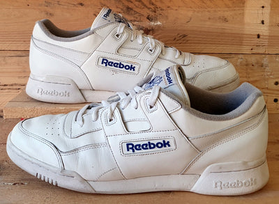 Reebok Classic Low Leather Trainers UK12/US13/EU47 059503 613 White/Blue