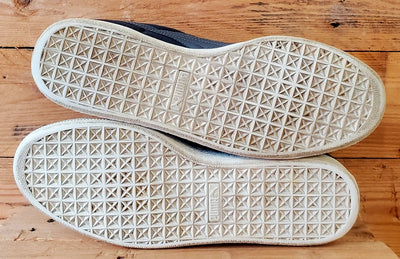 Puma Basket Low Textile/Leather Trainers UK9/US10/EU43 358521-03 Grey/White