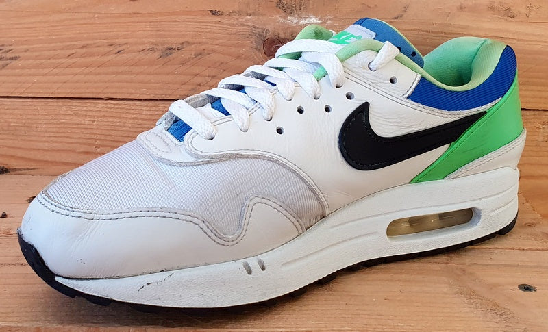 Nike Air Max 1 DNA CH Low Leather Trainers UK8/US9/EU42.5 AR3863-100 Green Royal