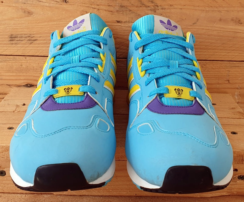 Adidas ZX 800 Footpatrol Low Trainers UK10.5/US11/EU45 361054 Aqua Shock Yellow