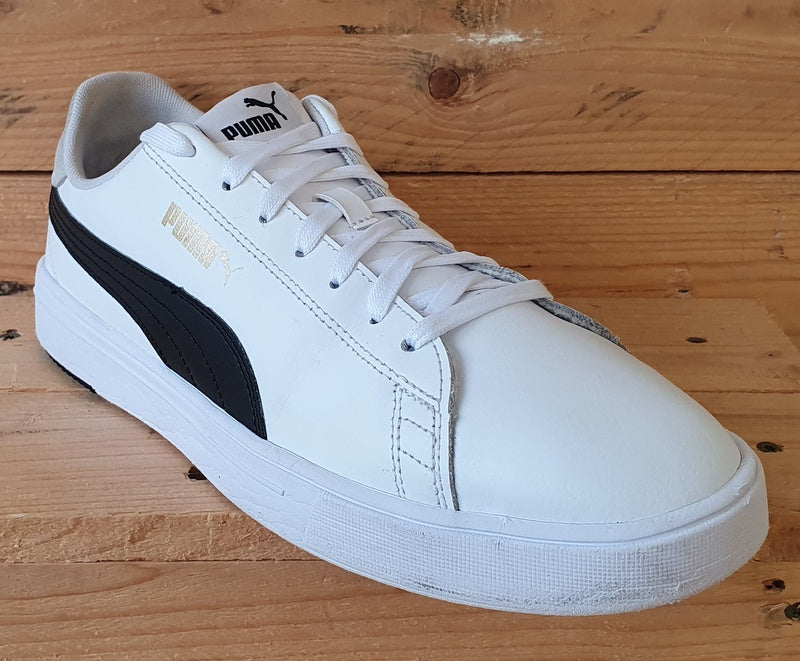 Puma Serve Pro Lite Low Leather Trainers UK10/US11/EU44.5 374902-08 White/Black