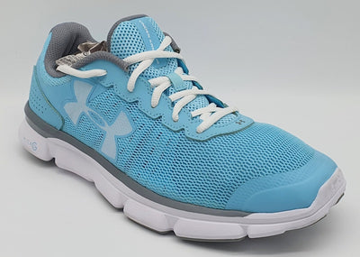 Under Armour Micro G Speed Trainers 1266243-914 Blue/White/Grey UK7/US9.5/EU41