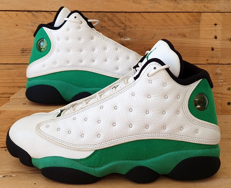 Nike Air Jordan 13 Leather Trainers DB6537-113 Lucky Green/White UK10/US11/EU45