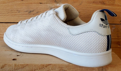 Adidas Stan Smith Low Primeknit Trainers UK10/US10.5/EU44.5 S75024 Chalk White