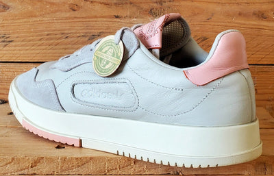 Adidas SC Premiere Low Leather Trainers UK10/US10.5/EU44.5 EE6020 Grey/Pink