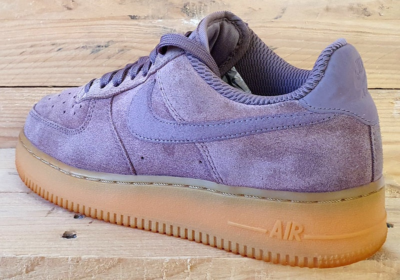 Nike Air Force 1 Low Suede Trainers UK5/US7.5/EU38.5 AA0287-201 Smokey Mauve