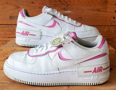 Nike Air Force 1 Shadow Low Leather Trainers UK7/US9.5/EU41 CI0919-102 White