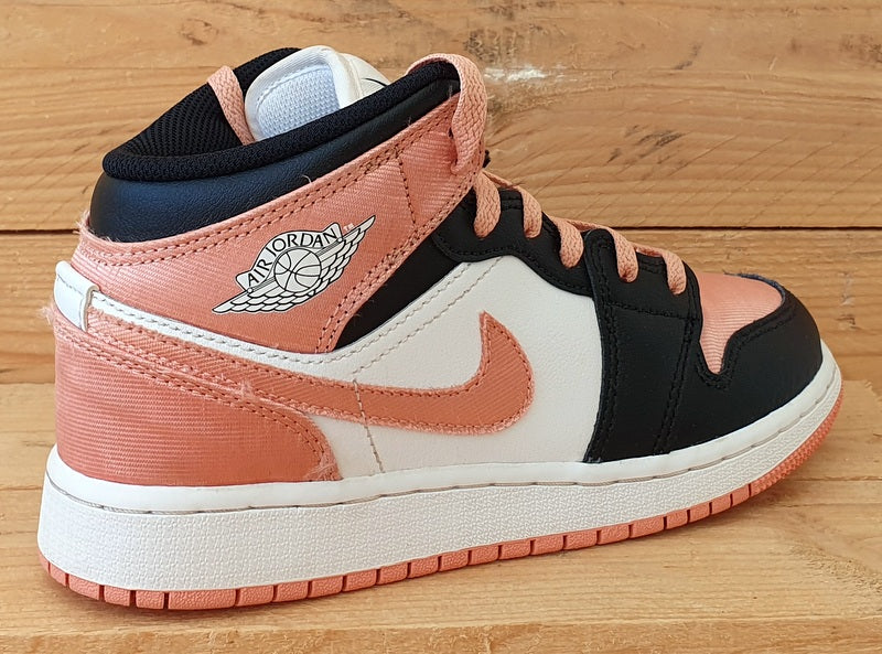 Nike Air Jordan 1 Mid Leather Trainers DM9077-108 Madder Root UK4/US4.5Y/EU36.5