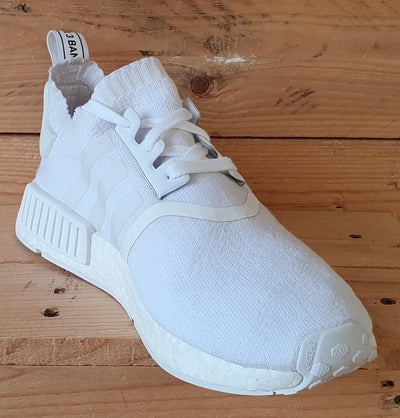 Adidas NMD R1 Japan Primeknit Trainers UK7.5/US8/EU41 BZ0221 Triple White