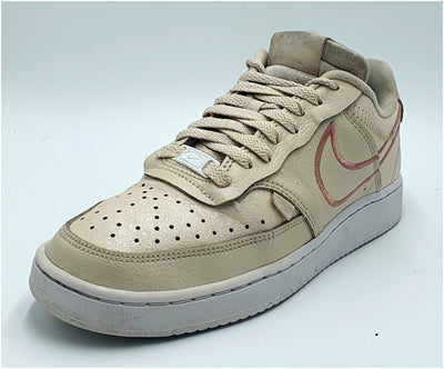 Nike Court Vision Low Leather Trainers DM0838-200 Pearl White UK5/US7.5/EU38.5