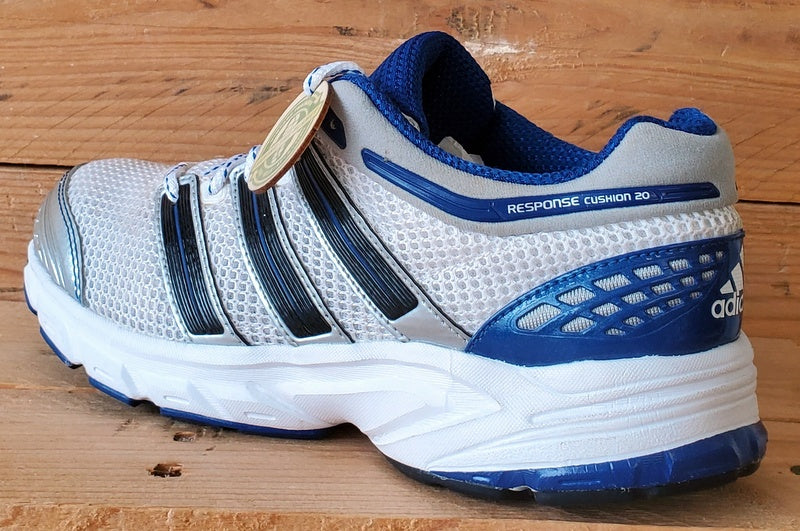 Adidas Response Cushion Low Textile Trainers UK5/US5.5/EU38 G50175 White/Blue