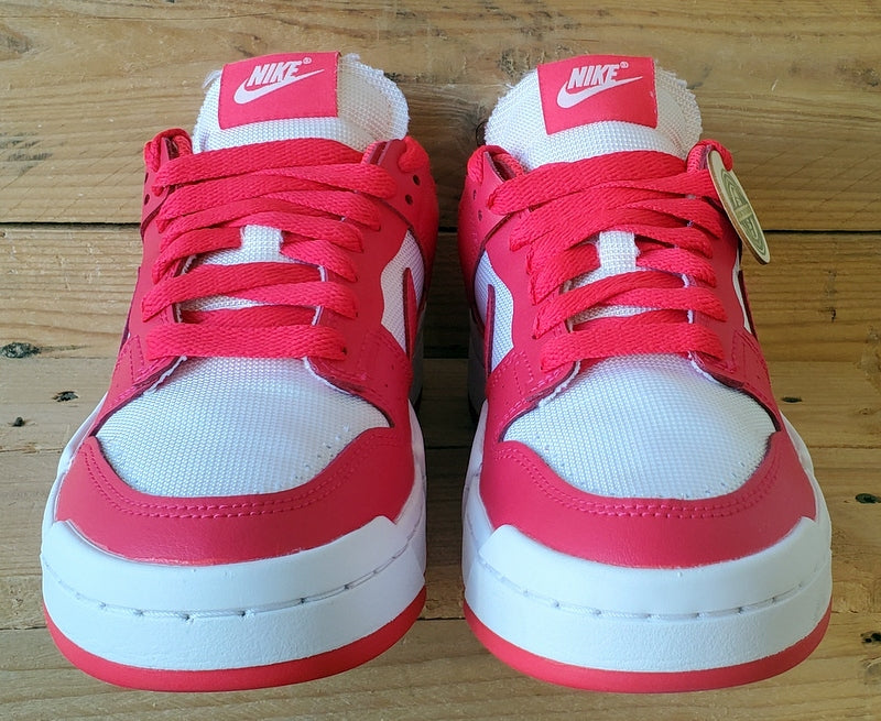 Nike Dunk Disrupt Textile/Leather Trainers UK5/US7.5/EU38.5 CK6654-601 White/Red