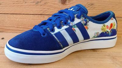 Adidas Adria Restyle Low Canvas Trainers UK6/US7.5/EU39 M25539 Blue/Multicolour