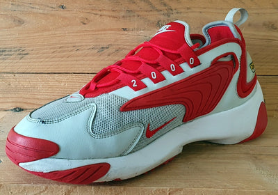 Nike Zoom 2K Textile/Leather Trainers UK8.5/US9.5/EU43 AO0269-012 University Red