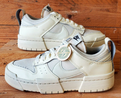 Nike Dunk Disrupt Low Leather Trainers UK5.5/US8/EU39 CK6654-105 Coconut Milk